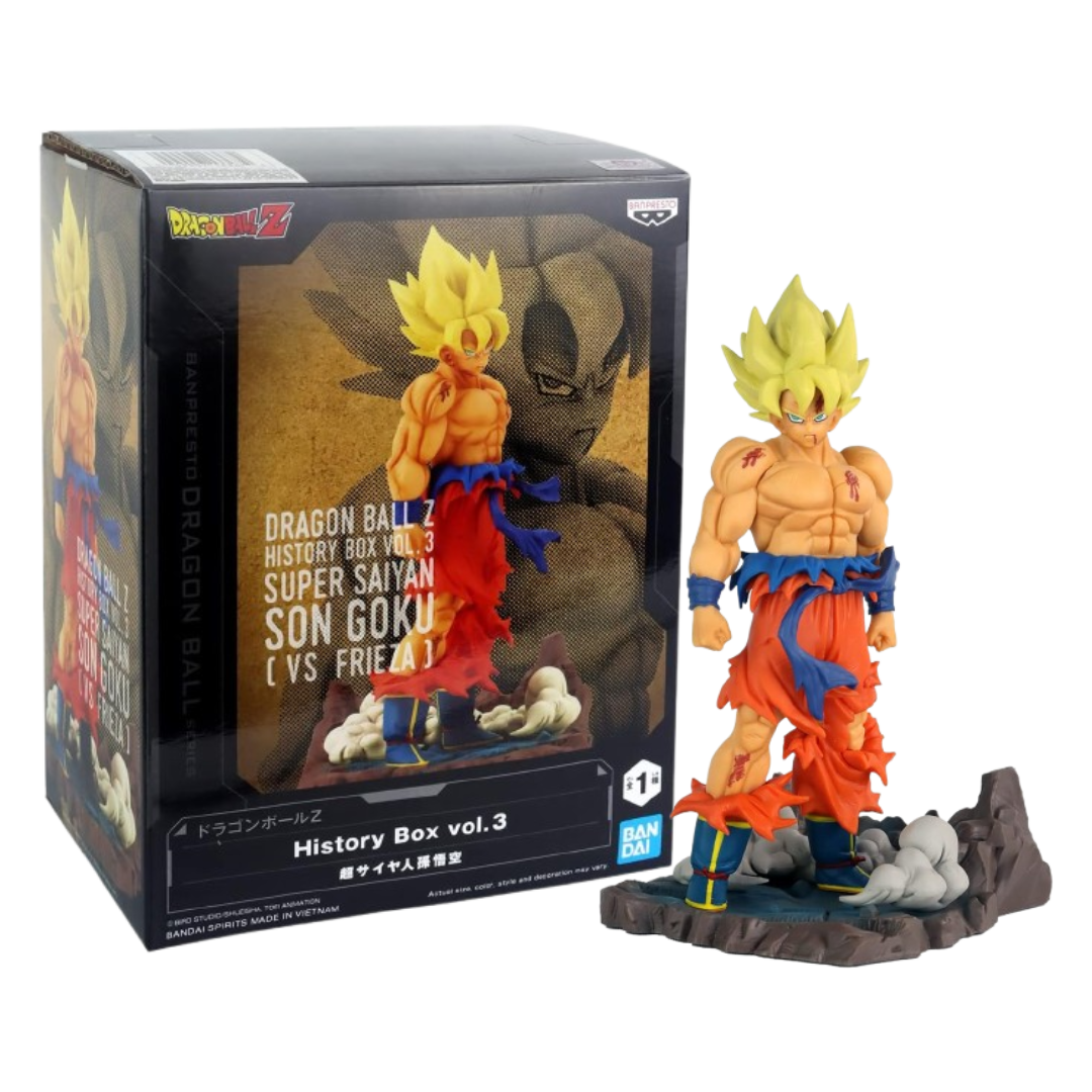 Figura-Dragon Ball-Goku Super Saiyan-13cm