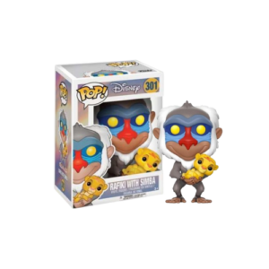 Funko POP - Disney - El Rey León - Rafiki y Simba - 301