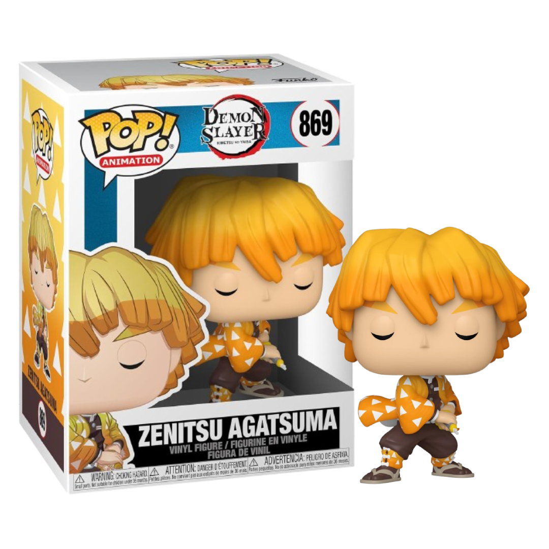Funko POP - Demon Slayer Kimetsu No Yaiba - Zenitsu Agatsuma - 869