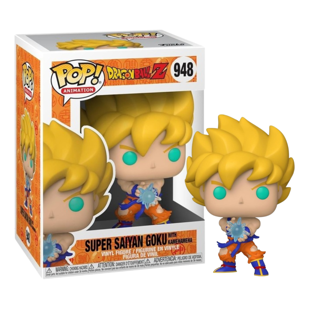 Funko POP - Dragon Ball - SS Goku With Kamehameha Wave S9 - 948