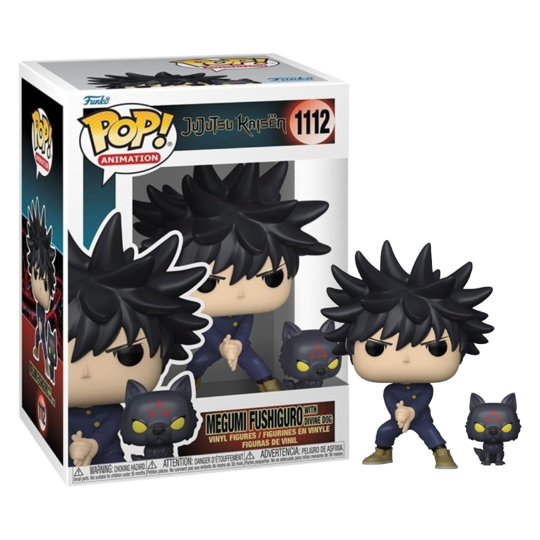 Funko POP - Jujutsu Kaisen - Megumi With Dog - 1112