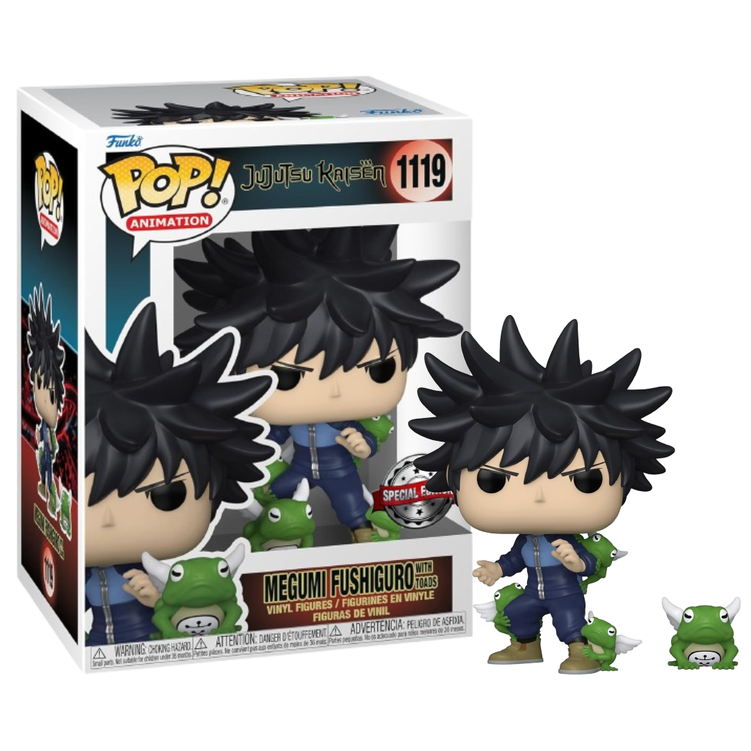 Funko POP – Jujutsu Kaisen – Megumi With Toads – 1119
