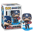 Funko POP – Marvel – Avengers Endgame – Captain America with Broken Shield & Mjolnir – 573